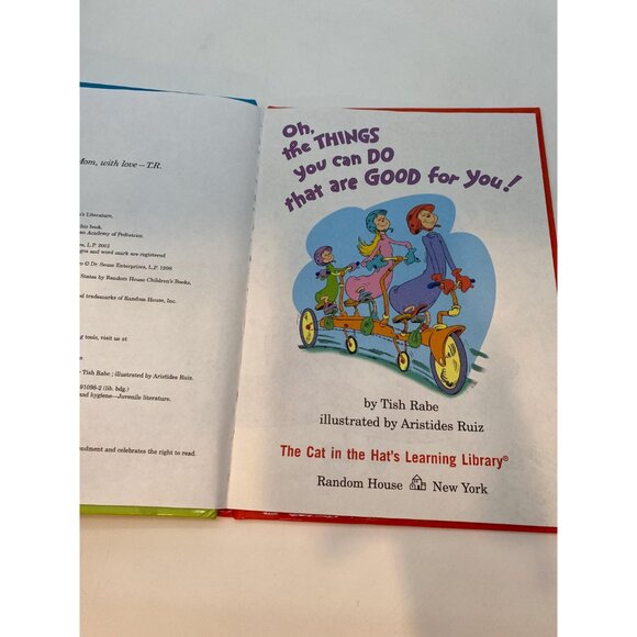 Vintage Dr. Seuss Oh, The Things That You Can Do That Are Good for You Book - Picture 5 of 6